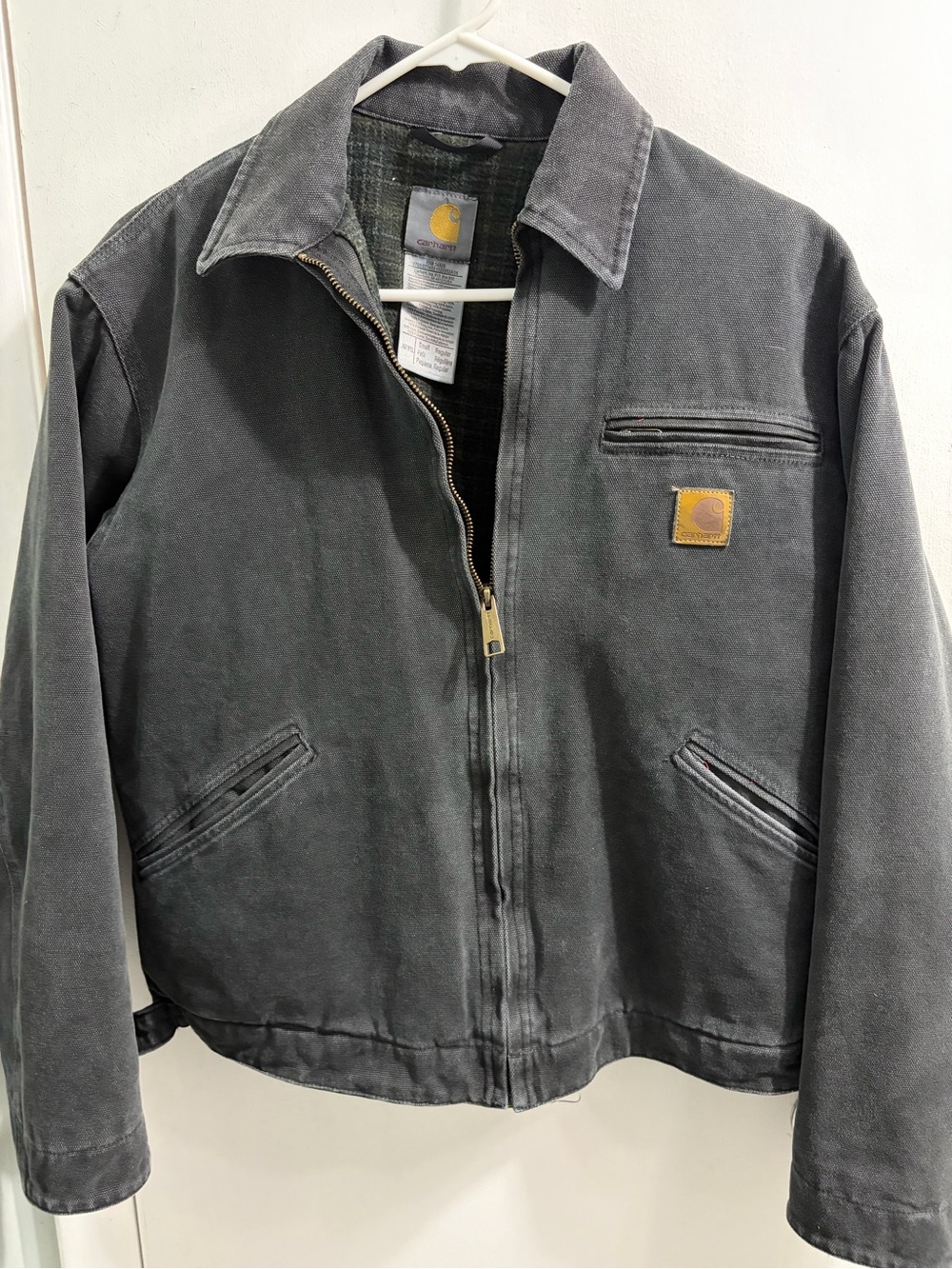 Carhartt Men’s Detroit jacket.